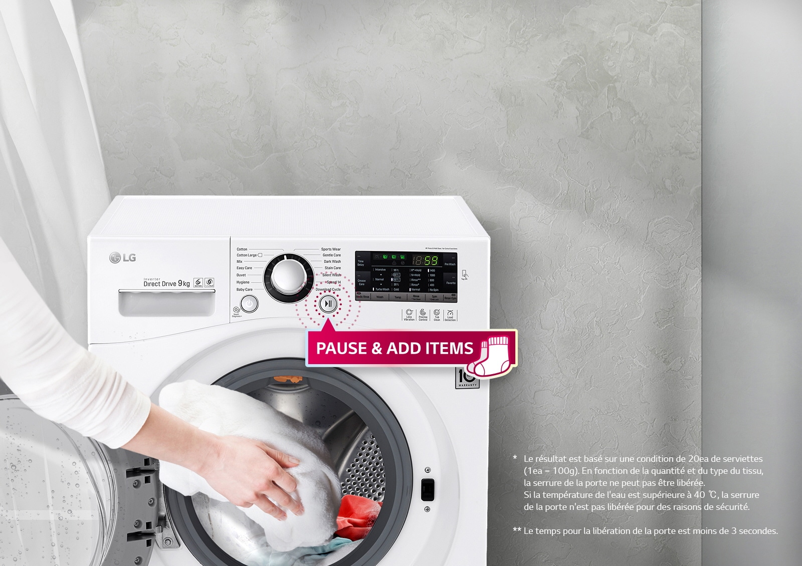 Pauser & Ajouter des Éléments